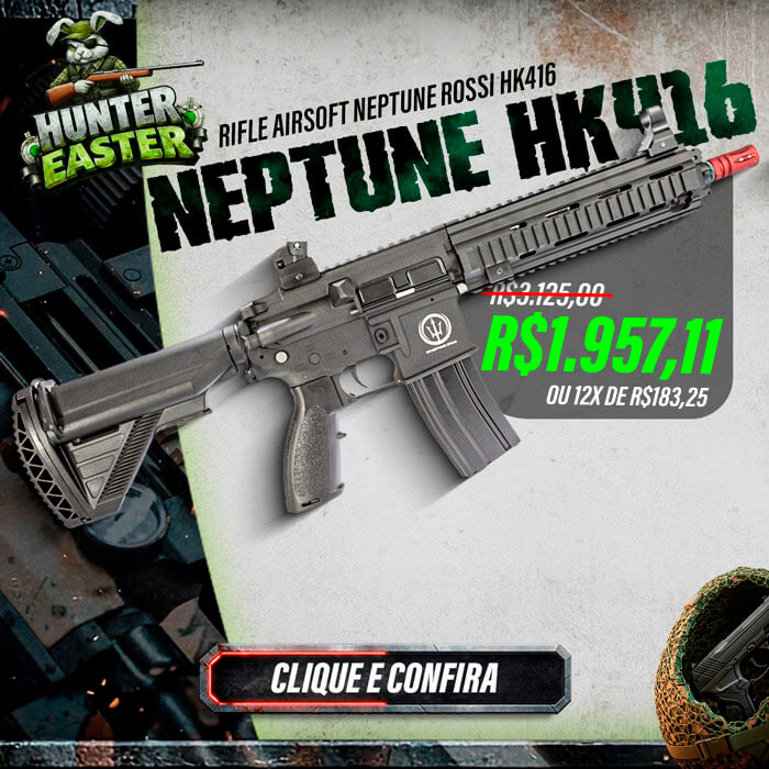 Rifle Airsoft Neptune Rossi HK416